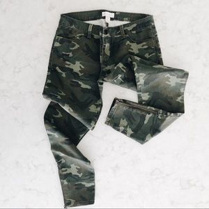 Camo Print Jeans